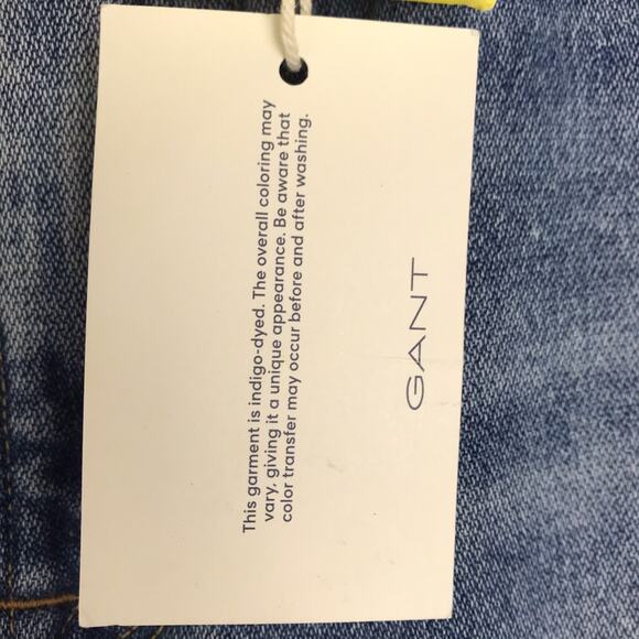 NWT GANT x Wrangler Men’s MWZ Original Fit Rodeo Cowboy Bootcut Jeans 29x32 - Picture 10 of 15